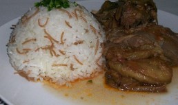 Mincare de vinete cu carne de miel(specific arab)