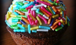 Mini prajituri festive cu ciocolata