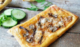 Mini tarte cu sardine si ghebe