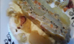 Musaca de pui cu masline si legume