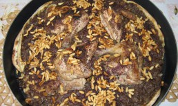 Musakhan - Pui "reincalzit"-specific arab