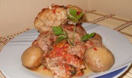 Muschi la cuptor cu conopida