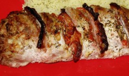 Muschiulet de porc impanat