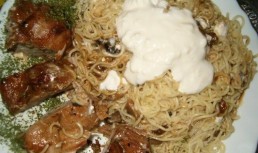 Muschiulet impletit cu paste