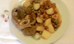Osso Buco - carne cu legume