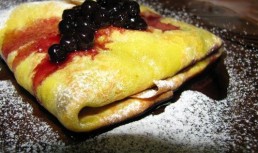 Pachetele dulci cu afine si branza Ricotta