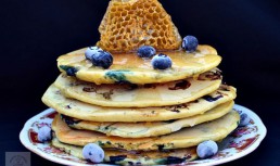 Pancakes cu afine