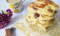 Pancakes cu cirese