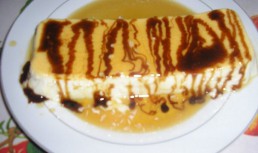 panna cotta cu zahar ars