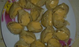 Pasta Lumaconi umplute cu carne si cascaval