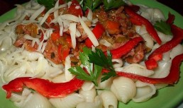 Paste cu praz si afumatura