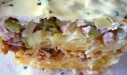 Paste cu zucchini la cuptor