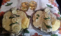 Pastrav cu sos  la Dubletta