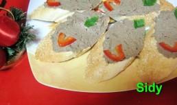Pat'e din ficat de curcan cu vin rosu