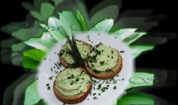 Pateu Din Brinza Si Leurda ~i~(usturoi Salbatc)