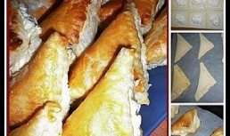 Pateuri cu trei feluri de branza