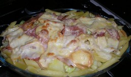 Pene gratinate