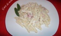 Penne Rigate cu sos de iaurt