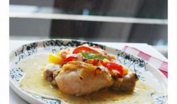 Piept de pui cu crema cheddar