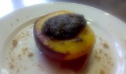 Piersici la cuptor