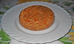 Pilaf cu carne de curcan