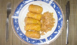 Piroște (sarmale) cu pasat (de post)