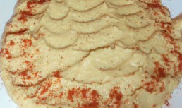 Piure din fasole boabe alba si linte rosie