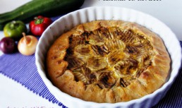 Placinta sarata cu zucchini