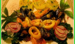 Platou cu fructe de mare