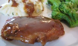 Porc cu miere si broccoli