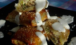 Portofele cu ciuperci si carne