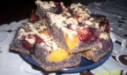 Prajitura Cu Mac Si Fructe