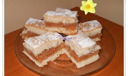 Prajitura cu mere si gem de gutui
