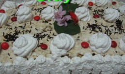 Prajitura egipteana cu nuca si caramel