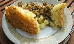 Praz cu carne la cuptor