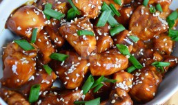 Pui asiatic cu portocale la slow cooker Crock Pot