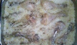 Pui cu orez la cuptor