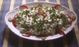 Pui Cu Smantana Si Hrean