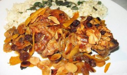 Pui Cu Stafide Si Migdale & Cuscus Presarat Cu Seminte