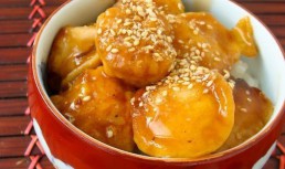 Pui cu susan - Sesame chicken