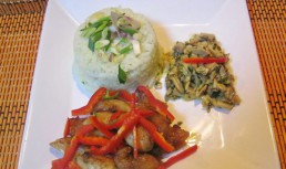 Pui Pekin cu sos de lamaie