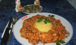 Pui picant cu ciuperci