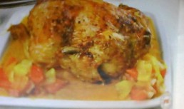 Pui spaniol cu ardei gras