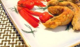 Pulpa de porc inabusita, cu garnitura de orez salbatic