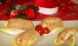 Pulpe de pui umplute,in foietaj