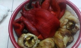 Pulpe impanate si garnitura