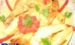 Pulpe pane cu cartofi la cuptor