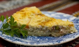 Quiche cu pangasius