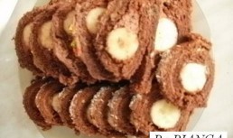 Rulada cu banane