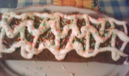 Rulada cu banane si crema de lamaie